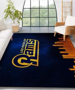 NFL Sport Los Angeles Rams Rug Home Floor Decor NMKI130