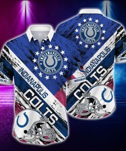 NFL Sport Indianapolis Colts Button Shirt Design 3D Full Printed Sizes S - 5XL NABY321