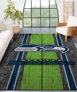 NFL Sport Seattle Seahawks Rug Home Floor Decor NMOI138
