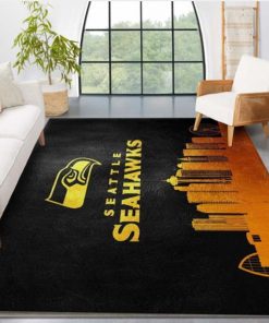 NFL Sport Seattle Seahawks Rug Home Floor Decor NMOI137
