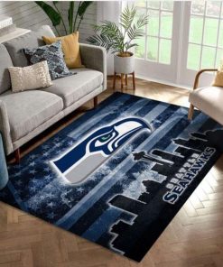 NFL Sport Seattle Seahawks Rug Home Floor Decor NMOI136