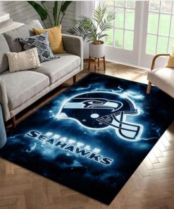 NFL Sport Seattle Seahawks Rug Home Floor Decor NMOI131