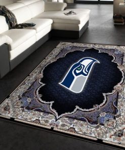 NFL Sport Seattle Seahawks Rug Home Floor Decor NMOI124