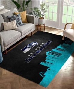 NFL Sport Seattle Seahawks Rug Home Floor Decor NMOI119