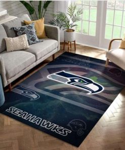 NFL Sport Seattle Seahawks Rug Home Floor Decor NMOI118
