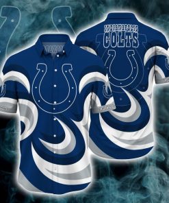 NFL Sport Indianapolis Colts Button Shirt Design 3D Full Printed Sizes S - 5XL NABY317