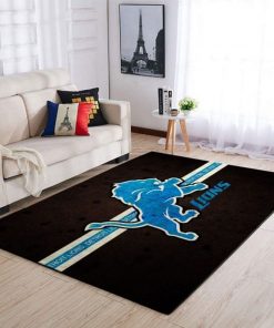 NFL Sport Detroit Lions Rug Home Floor Decor NABL388