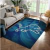 NFL Sport Detroit Lions Rug Home Floor Decor NABL385