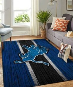 NFL Sport Detroit Lions Rug Home Floor Decor NABL359