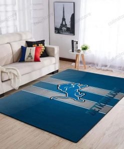 NFL Sport Detroit Lions Rug Home Floor Decor NABL355