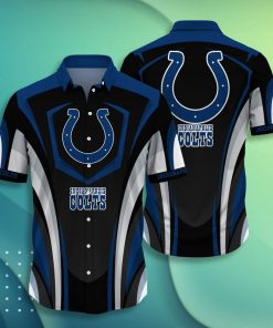 NFL Sport Indianapolis Colts Button Shirt Design 3D Full Printed Sizes S - 5XL NABY314