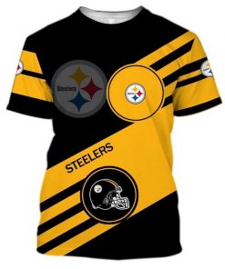 NFL Sport Pittsburgh Steelers T-shirt Design 3D Full Printed Sizes S - 5XL - NMCS136
