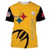 NFL Sport Pittsburgh Steelers T-shirt Design 3D Full Printed Sizes S - 5XL - NMCS135