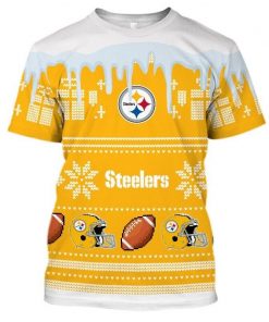 NFL Sport Pittsburgh Steelers T-shirt Design 3D Full Printed Sizes S - 5XL - NMCS134
