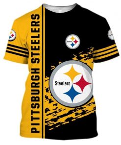 NFL Sport Pittsburgh Steelers T-shirt Design 3D Full Printed Sizes S - 5XL - NMCS133