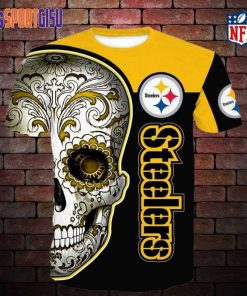 NFL Sport Pittsburgh Steelers T-shirt Design 3D Full Printed Sizes S - 5XL - NMCS078