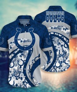 NFL Sport Indianapolis Colts Button Shirt Design 3D Full Printed Sizes S - 5XL NABY312