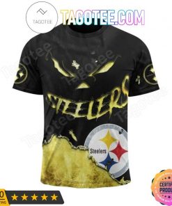 NFL Sport Pittsburgh Steelers T-shirt Design 3D Full Printed Sizes S - 5XL - NMCS061A