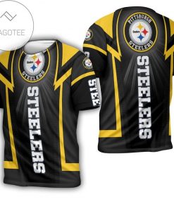 NFL Sport Pittsburgh Steelers T-shirt Design 3D Full Printed Sizes S - 5XL - NMCS057