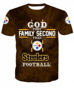 NFL Sport Pittsburgh Steelers T-shirt Design 3D Full Printed Sizes S - 5XL - NMCS053