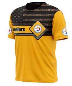 NFL Sport Pittsburgh Steelers T-shirt Design 3D Full Printed Sizes S - 5XL - NMCS050