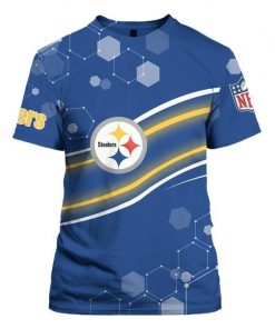 NFL Sport Pittsburgh Steelers T-shirt Design 3D Full Printed Sizes S - 5XL - NMCS048