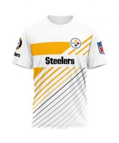 NFL Sport Pittsburgh Steelers T-shirt Design 3D Full Printed Sizes S - 5XL - NMCS047