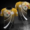NFL Sport Pittsburgh Steelers T-shirt Design 3D Full Printed Sizes S - 5XL - NMCS042