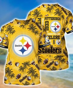 NFL Sport Pittsburgh Steelers T-shirt Design 3D Full Printed Sizes S - 5XL - NMCS037
