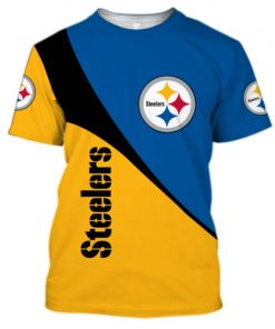 NFL Sport Pittsburgh Steelers T-shirt Design 3D Full Printed Sizes S - 5XL - NMCS032