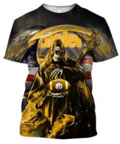 NFL Sport Pittsburgh Steelers T-shirt Design 3D Full Printed Sizes S - 5XL - NMCS030