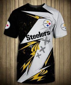 NFL Sport Pittsburgh Steelers T-shirt Design 3D Full Printed Sizes S - 5XL - NMCS027