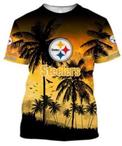 NFL Sport Pittsburgh Steelers T-shirt Design 3D Full Printed Sizes S - 5XL - NMCS020