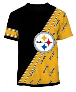 NFL Sport Pittsburgh Steelers T-shirt Design 3D Full Printed Sizes S - 5XL - NMCS009