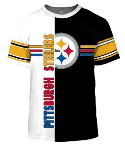 NFL Sport Pittsburgh Steelers T-shirt Design 3D Full Printed Sizes S - 5XL - NMCS008