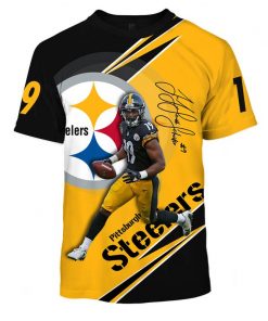 NFL Sport Pittsburgh Steelers T-shirt Design 3D Full Printed Sizes S - 5XL - NMCS006