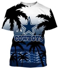 NFL Sport Dallas Cowboys T-shirt Design 3D Full Printed Sizes S - 5XL - TLEA122B