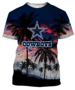 NFL Sport Dallas Cowboys T-shirt Design 3D Full Printed Sizes S - 5XL - TLEA126B