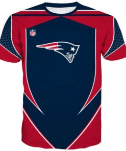NFL Sport New England Patriots T-shirt Design 3D Full Printed Sizes S - 5XL - NAKA122