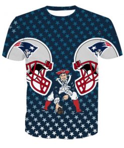 NFL Sport New England Patriots T-shirt Design 3D Full Printed Sizes S - 5XL - NAKA120