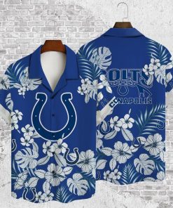 NFL Sport Indianapolis Colts Hawaii Shirt Design 3D Full Printed Sizes S - 5XL NABY303