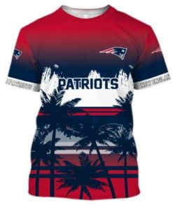 NFL Sport New England Patriots T-shirt Design 3D Full Printed Sizes S - 5XL - NAKA109