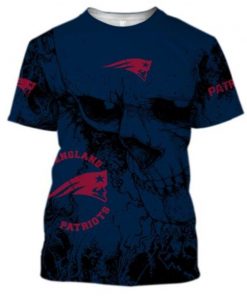NFL Sport New England Patriots T-shirt Design 3D Full Printed Sizes S - 5XL - NAKA108