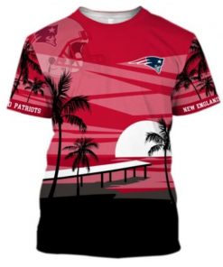 NFL Sport New England Patriots T-shirt Design 3D Full Printed Sizes S - 5XL - NAKA107
