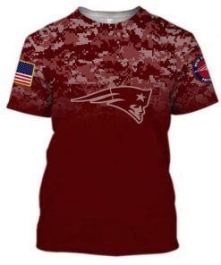 NFL Sport New England Patriots T-shirt Design 3D Full Printed Sizes S - 5XL - NAKA103