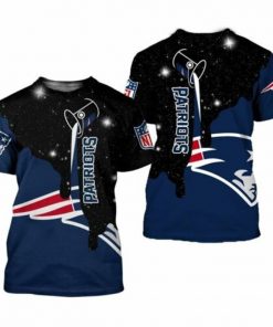NFL Sport New England Patriots T-shirt Design 3D Full Printed Sizes S - 5XL - NAKA85