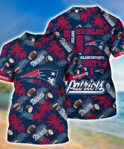 NFL Sport New England Patriots T-shirt Design 3D Full Printed Sizes S - 5XL - NAKA75
