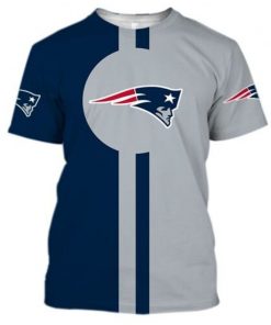 NFL Sport New England Patriots T-shirt Design 3D Full Printed Sizes S - 5XL - NAKA70