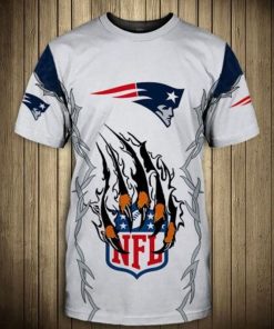 NFL Sport New England Patriots T-shirt Design 3D Full Printed Sizes S - 5XL - NAKA49
