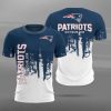 NFL Sport New England Patriots T-shirt Design 3D Full Printed Sizes S - 5XL - NAKA45